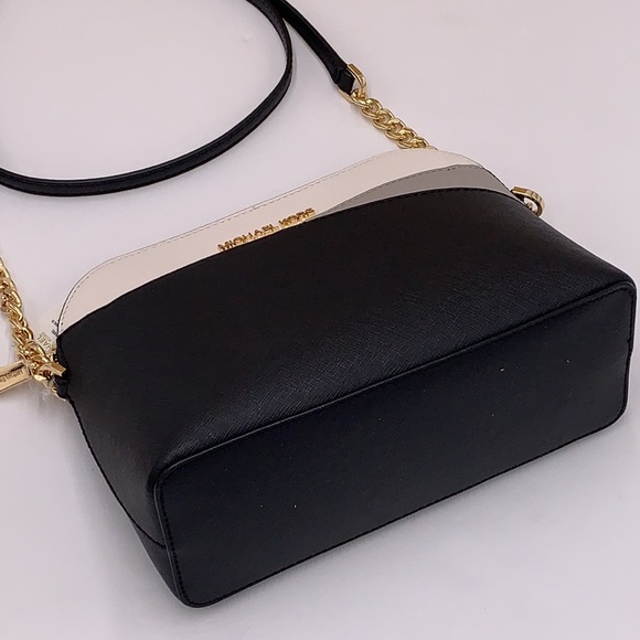 Michael Kors Jet Set Travel Medium Logo Dome Crossbody Bag - Picture 15 of 16